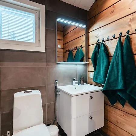 Alpehytte Frostpine Hideaway - Cozy New Log Near Rovaniemi