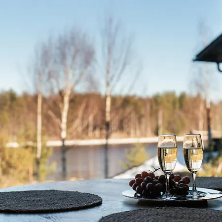 Alpehytte Frostpine Hideaway - Cozy New Log Near Rovaniemi